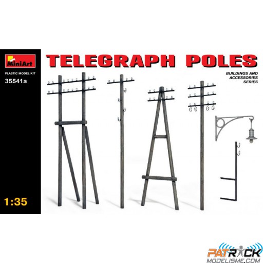 1/35e MiniArt Poteaux télégraphiques
