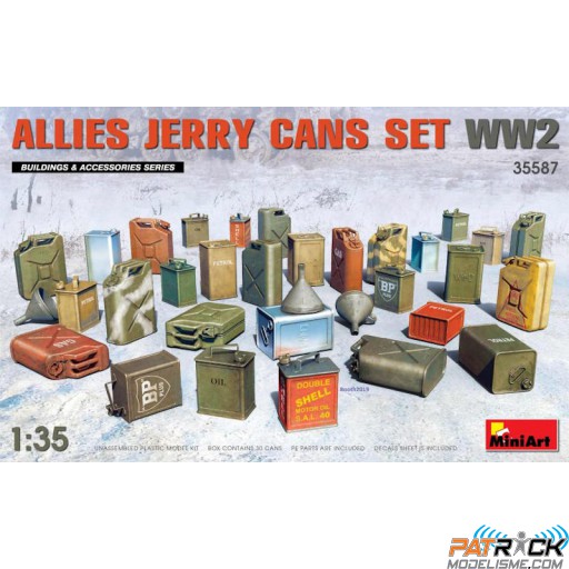 1/35e MiniArt Set de Jerry Cans Allies WWII
