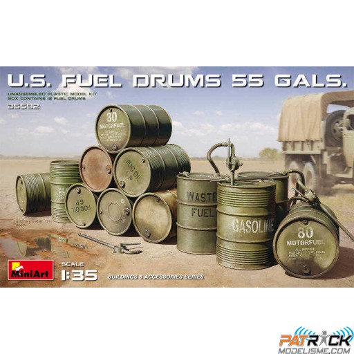 1/35e MiniArt Fûts de carburants des USA