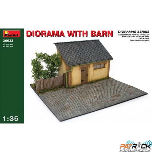 1/35e MiniArt Diorama avec grange