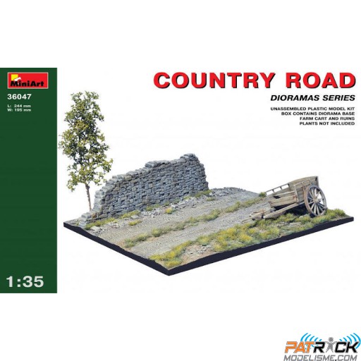 1/35e MiniArt Route de campagne