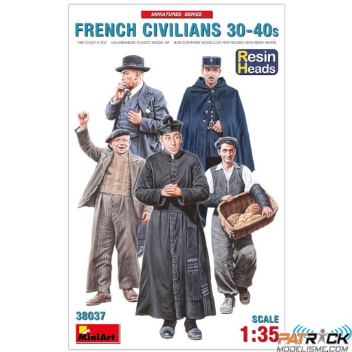 1/35e MiniArt Civils français 1930-1940