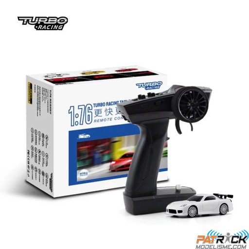 Turbo Racing Micro Sport Blanche 1/76e