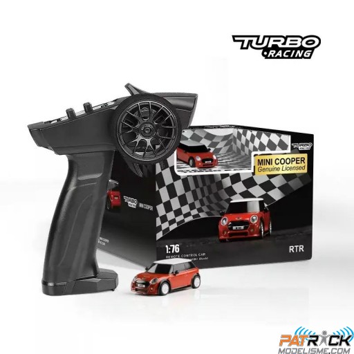 Turbo Racing Micro Rally Mini Cooper sous licence 1/76e