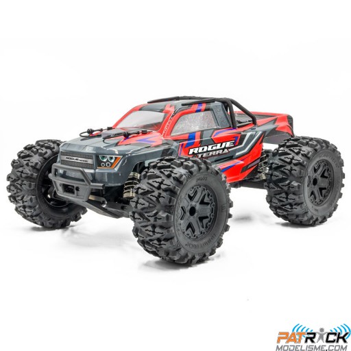 Hobbytech ROGUE TERRA brushless MONSTER XL Rouge 1/10e sans accu, chargeur