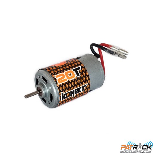 Moteur électrique à charbons Konect 550 20T