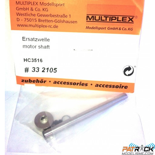 Axe de moteur HIMAX C3516-xxxx 5 mm 332105