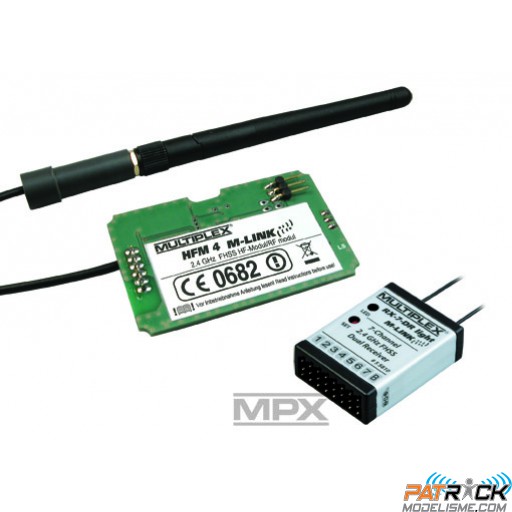 Combo HFM4 M-LINK avec RX-7-DR light M-LINK 2.4GHz