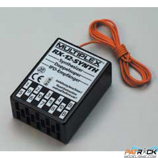 Récepteur Multiplex RX 12 Synth IPD DS SYNTHETISEUR 35MHz