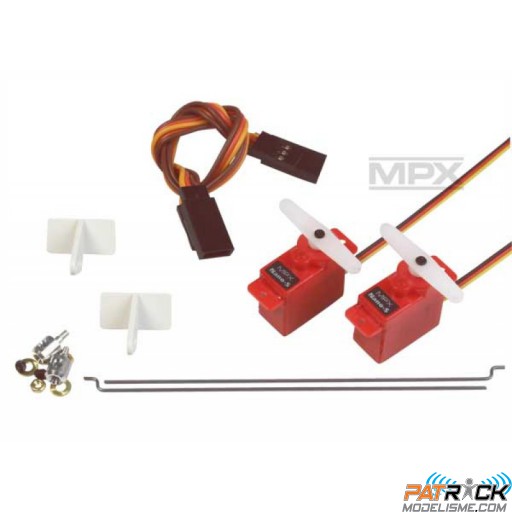 OPTION servos d'ailerons - tringleries, guignols, rallonges FunMan - Multiplex