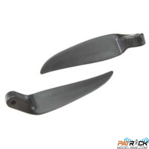 Pales d'hélice repliables Multiplex 8x5" axe 3mm / pied 8mm