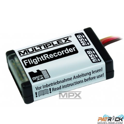 Multiplex FlightRecorder avec carte SD 2Go et lecteur USB2 18 en 1