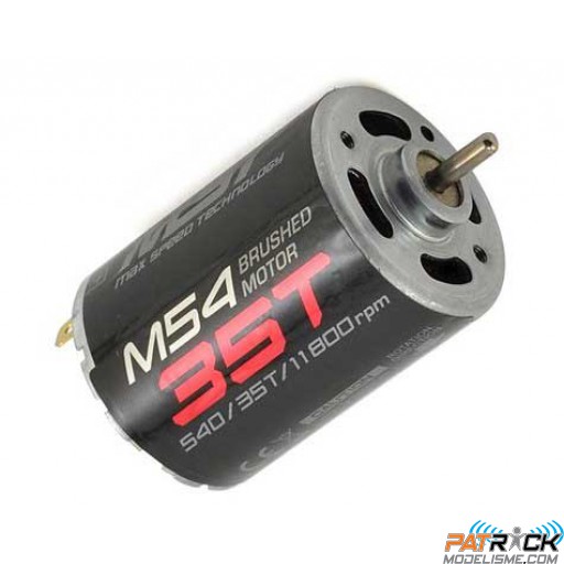 Moteur charbon MST M54-35T 540/11800rpm