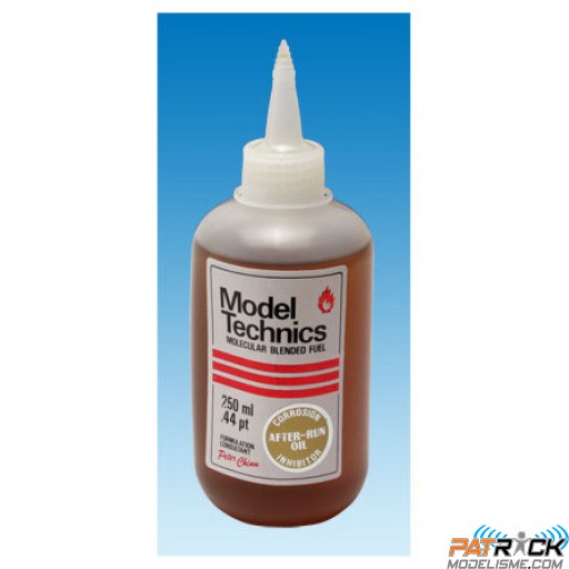 Huile de lubrification, d'entretien et stockage moteur thermique AFTER-RUN 250CL
