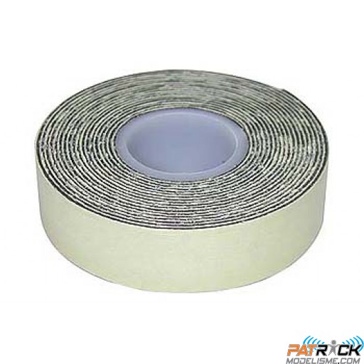 Rouleau de scotch double-face épaisseur 1mm 1500x20mm - Muchmore
