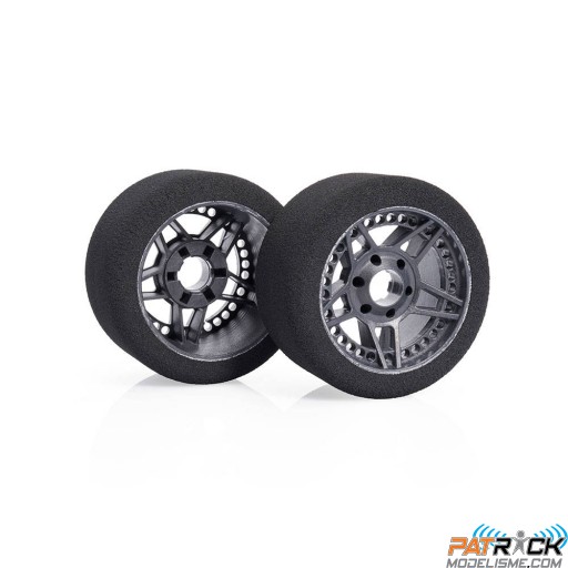 Roues Matrix avant Five carbon 69mm shore 32 piste 1/8e