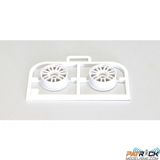 Jantes Kyosho Mini-Z MR03 Larges-Deport 0 (2) Blanches