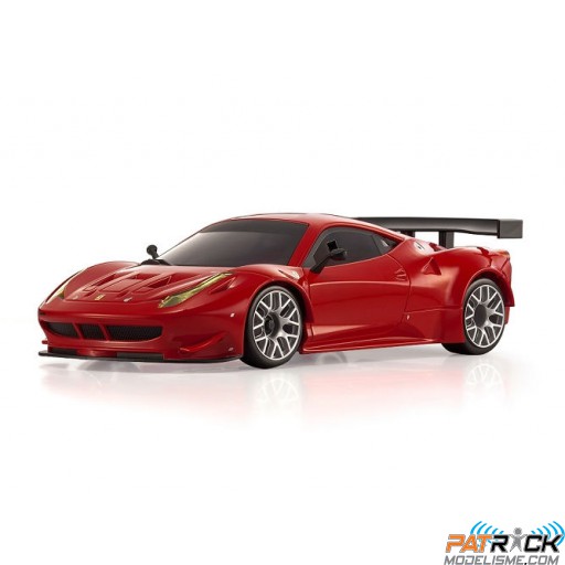 Kyosho Carrosserie Mini-Z Ferrari 458 ITALIA GT2 CHROME RED (W-MM) MR-03/MR-02