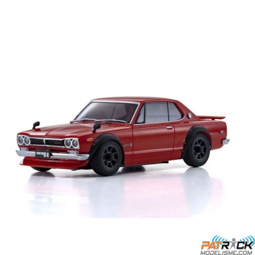 Kyosho Carrosserie Autoscale Mini-Z Skyline 2000GT-R (KPGC10) Tuned Ver. Red 60th Anniversary (MA-020)