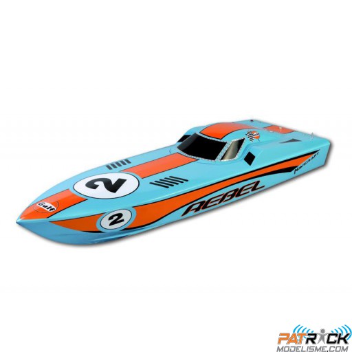 Offshore Navicraft REBEL SPORT Moteur essence 26CC 2.4ghz RTS TH