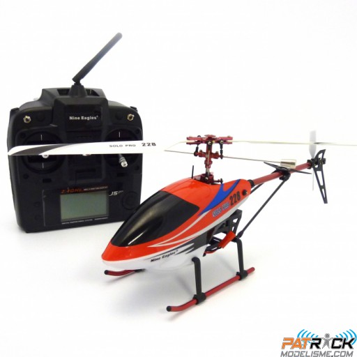 Hélico Nine Eagles Solo Pro 228 Rouge - Prêt à voler
