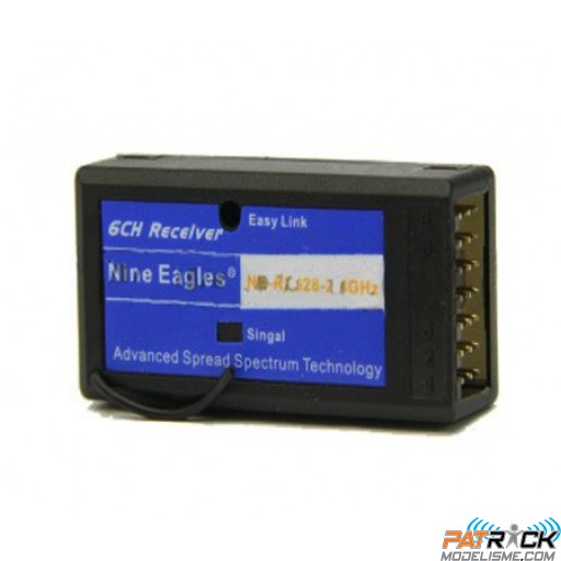 Récepteur Nine Eagles 2,4ghz 6 voies