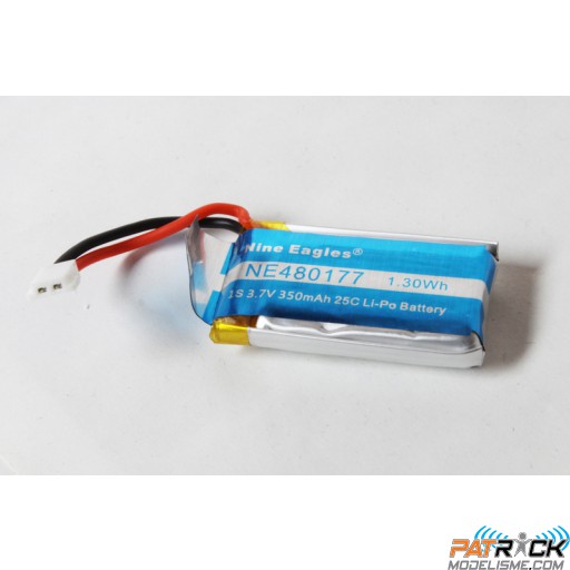 Batterie lipo 1s/3,7V/350mah NE128A EC145 - SOLO PRO 128 compatible GALAXY VISITOR 2
