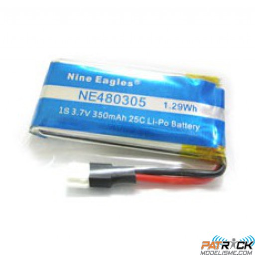 Batterie lipo 1s/3,7V/350mah - GALAXY VISITOR 2 / SOLO PRO