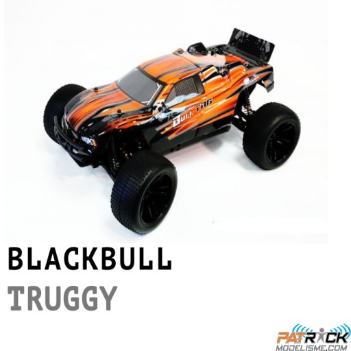 BlackBull TRUGGY Brushed ORANGE 4WD 1/10e Prête à rouler
