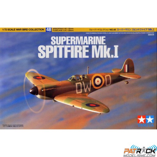1/72e Tamiya Supermarine Spitfire Mk.1