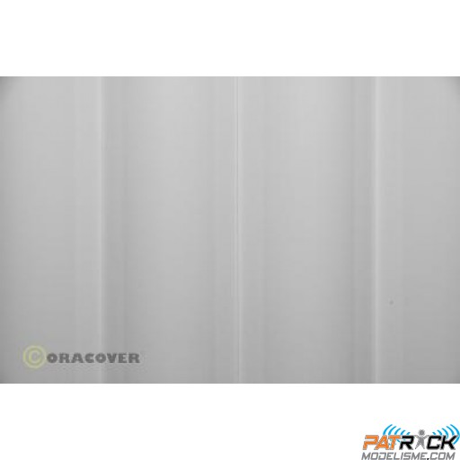Film Oracover 0,6x2M couleurs standard blanc