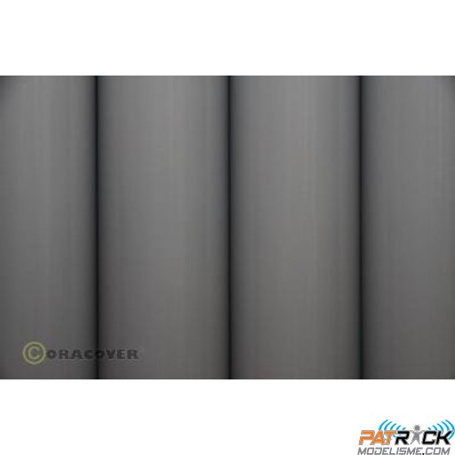 Film Oracover 0,6x2M couleurs standard gris clair
