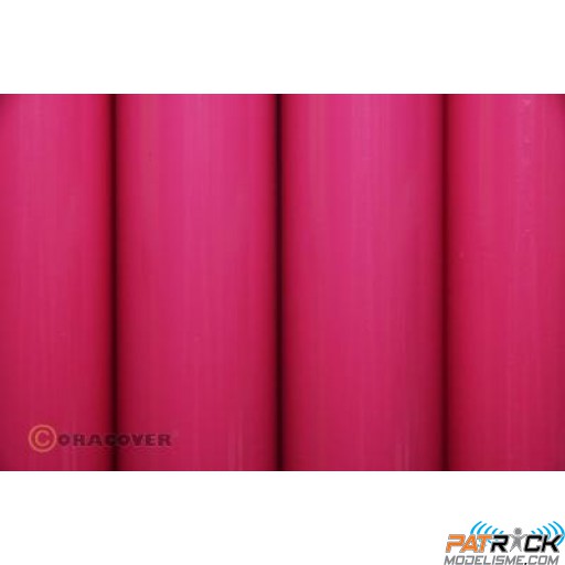Film Oracover 0,6x2M couleurs standard rose