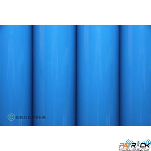 Film Oracover 0,6x2M couleurs standard bleu clair
