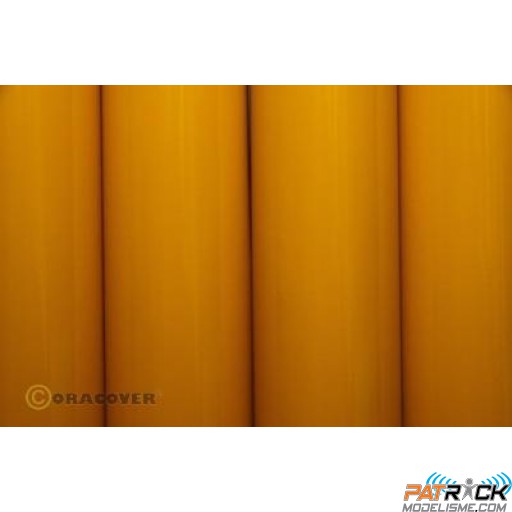 Film Oracover 0,6x2M couleurs scale jaune orange