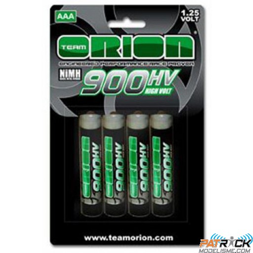 Accu NiMH Orion 900HV 1.25V (4 pcs) (ultra haute tension) format AAA/LR03