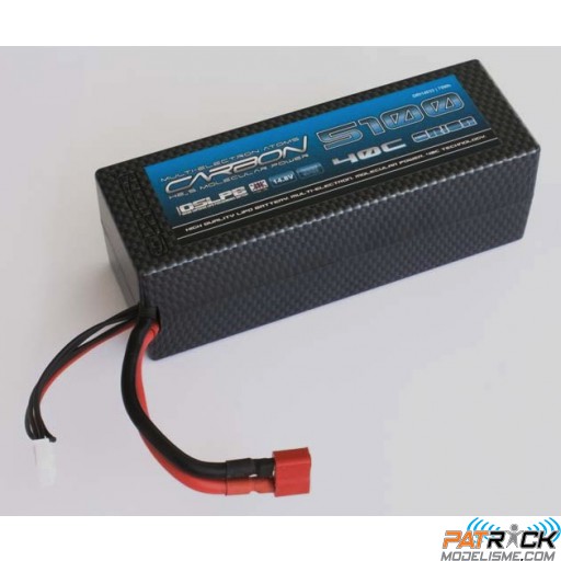 Accu Lipo Orion Molecular carbon 5100mAh 4S 40C (14.8V) Hardcase