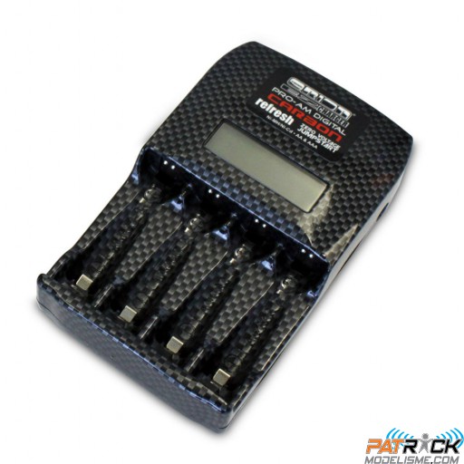Chargeur Orion NiMh AA-AAA Look carbon AC/DC