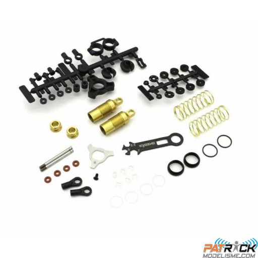 Jeu d'amortisseur avant doré (2) Kyosho Turbo Optima - Mid