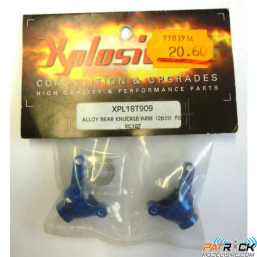Fusées arrière alu bleu 2 pièce(s) – RC18T
