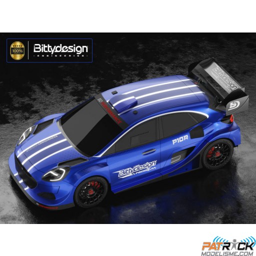Carrosserie à peindre Bitty Design P10R RALLY 190mm Hard 1mm - 1/10ème