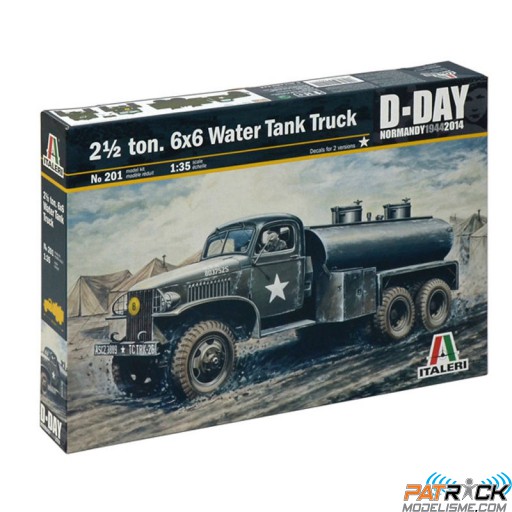 1/35e Italeri Camion GMC 6x6 Citerne Eau