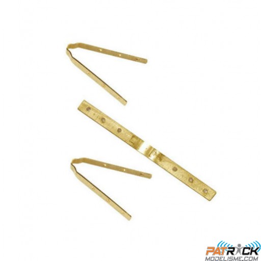 Occre Charnière gouvernail (timon) 3x20mm x3