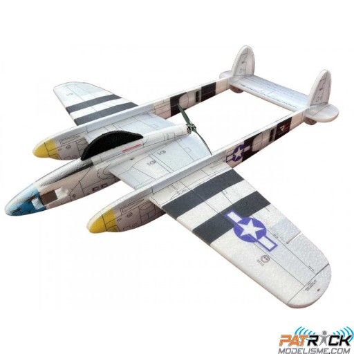 Pichler P38 Lightning (argent) 880mm Kit Combo 