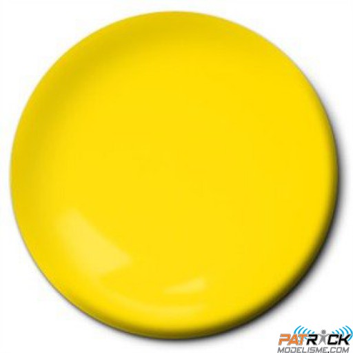 Bombe Lexan "Pactra racing finish" 85G jaune daytona