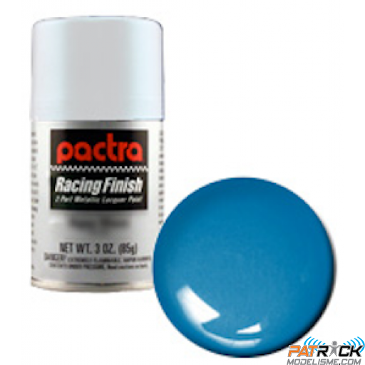 Bombe Lexan "Pactra racing finish" 85G bleu perle