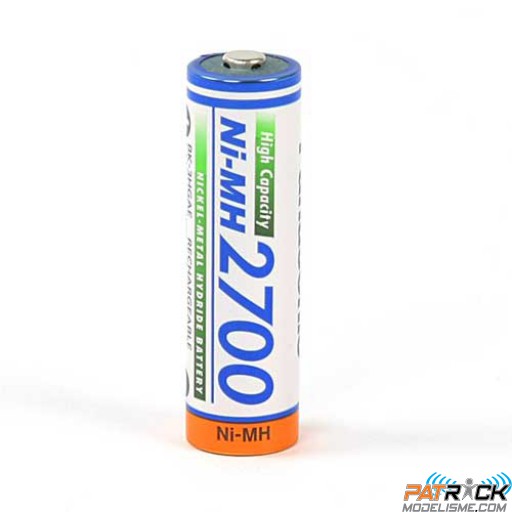 Accu NiMH Panasonic 2700 mah élément seul – format AA-LR06