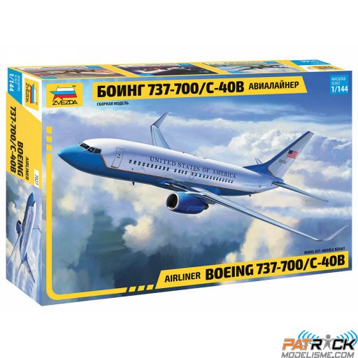 1/144e Zvezda Boeing 737-700 / C-40B