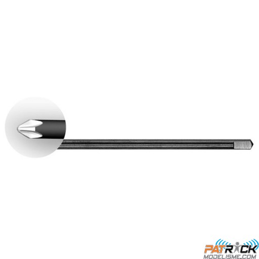 Embout de remplacement long cruciforme 3mm