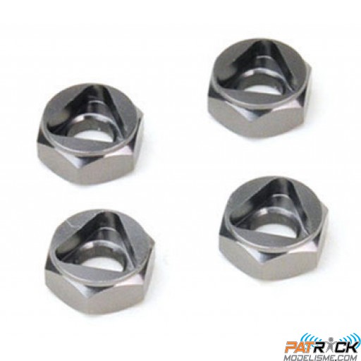 Hexagones de roue aluminium - sparrowhawk vx/dx